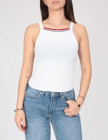 Maiou Bershka, alb