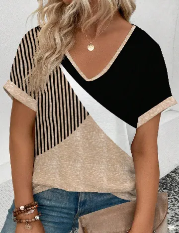 Tricou SHEIN CURVE, mix culori