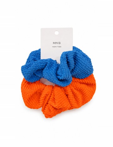 Set elastice de par 2 bucati Mango, mix culori