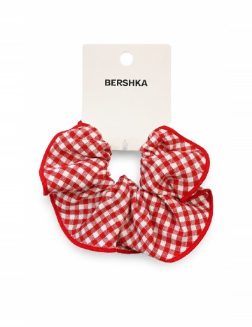 Elastic de par Bershka, alb/rosu