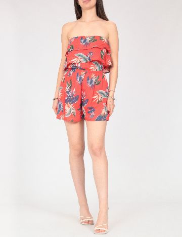 Salopeta Bershka, rosu