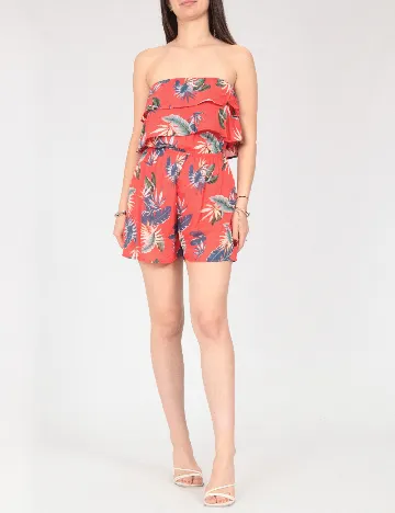 Salopeta Bershka, rosu