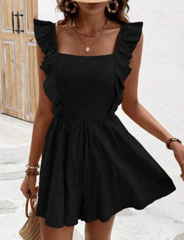 Salopeta SHEIN, negru