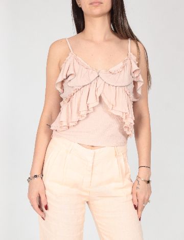 Top Zara, roz pal