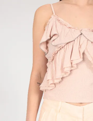 Top Zara, roz pal