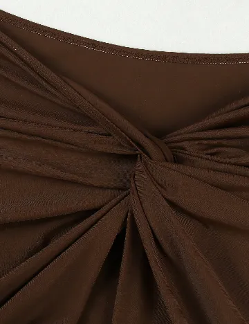 Costum de baie SHEIN, maro