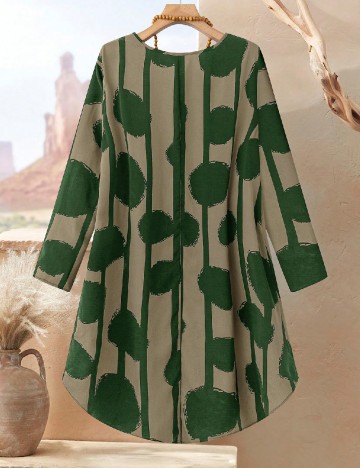 Compleu SHEIN CURVE, verde