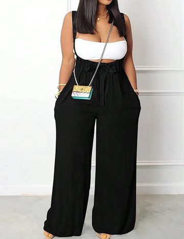 Salopeta SHEIN CURVE, negru