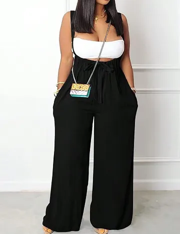 Salopeta SHEIN CURVE, negru