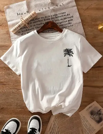 Tricou SHEIN, alb