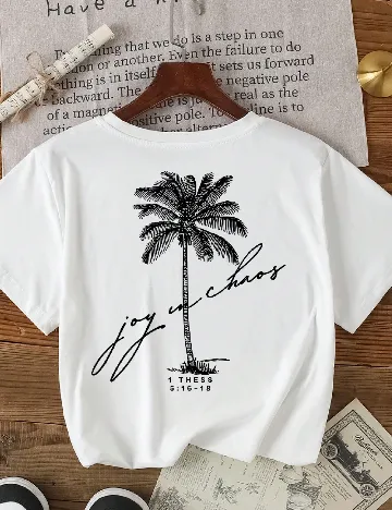 Tricou SHEIN, alb