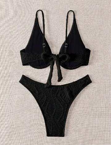 Costum de baie SHEIN, negru