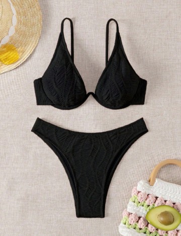 Costum de baie SHEIN, negru