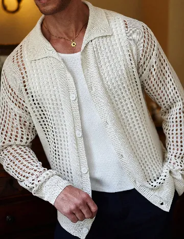 Cardigan SHEIN, bej