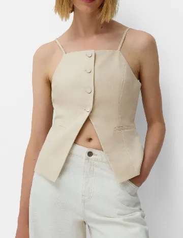 Vesta Bershka, bej