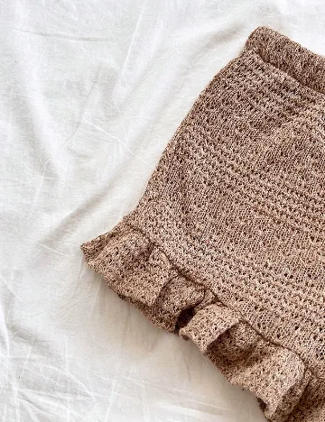 Pantaloni scurti SHEIN, maro