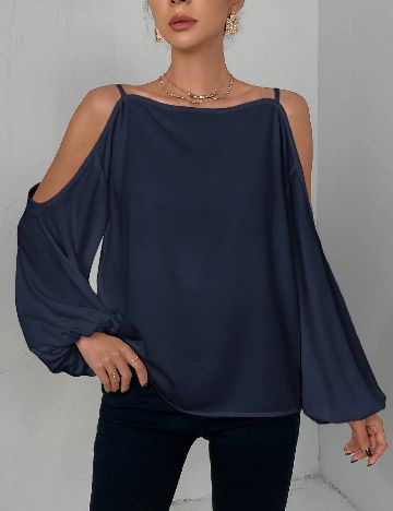 Bluza SHEIN, bleumarin