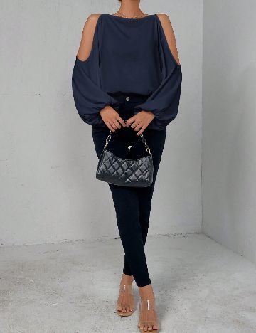 Bluza SHEIN, bleumarin