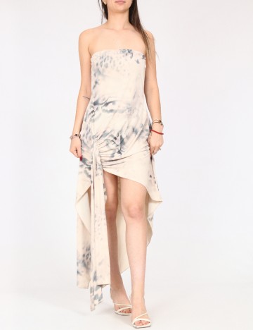 Rochie scurta Bershka, crem