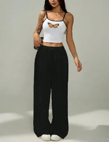 Pantaloni SHEIN, negru