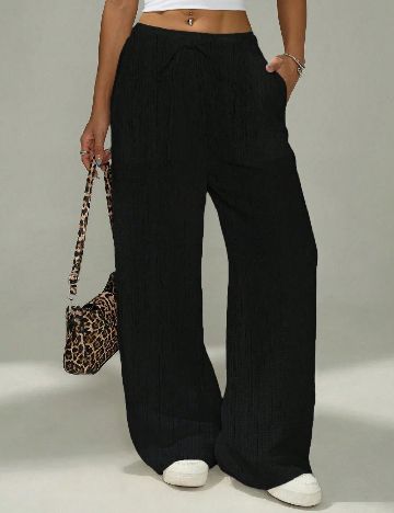 Pantaloni SHEIN, negru