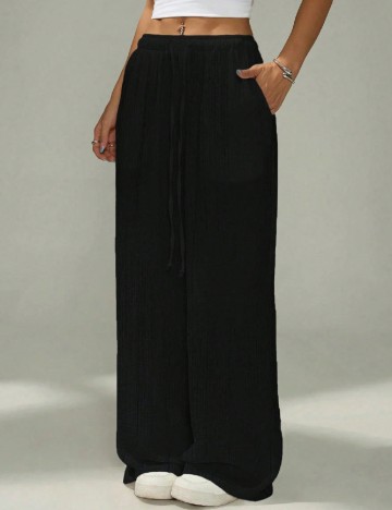 Pantaloni SHEIN, negru