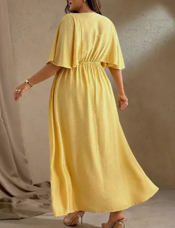 Rochie lunga SHEIN CURVE, galben