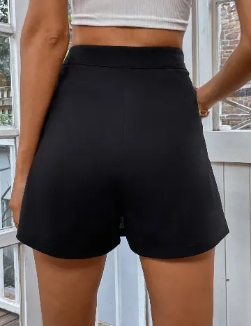 Fusta pantalon SHEIN, negru