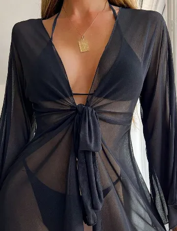Rochie de plaja SHEIN, negru