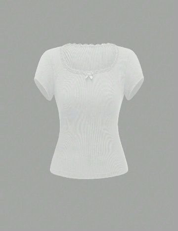 Tricou SHEIN, alb