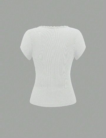Tricou SHEIN, alb
