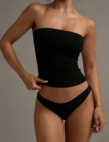 Top SHEIN, negru