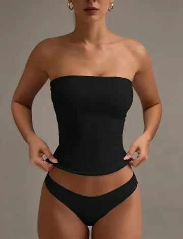 Top SHEIN, negru