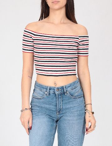 Top Bershka, mix culori