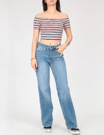 Top Bershka, mix culori