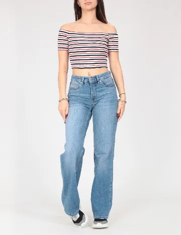 Top Bershka, mix culori