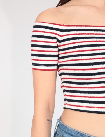 Top Bershka, mix culori