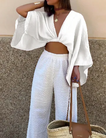 Bluza SHEIN, alb