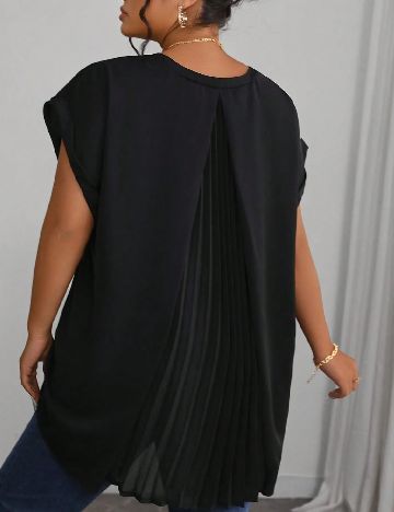 Bluza Oversize SHEIN CURVE, negru