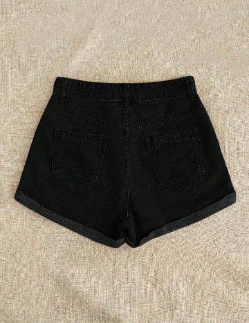 Pantaloni scurti SHEIN, negru