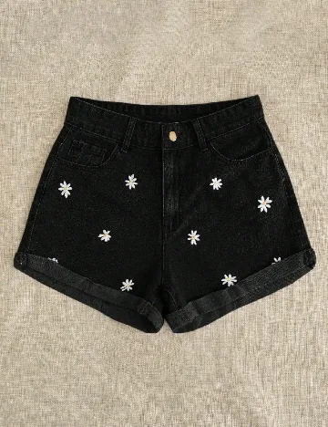 Pantaloni scurti SHEIN, negru