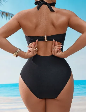 Costum de baie SHEIN, negru