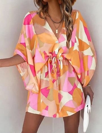 Rochie scurta SHEIN, mix culori