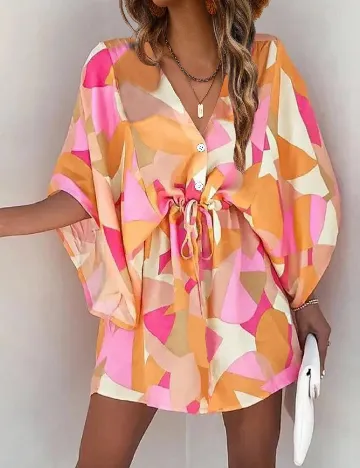 Rochie scurta SHEIN, mix culori