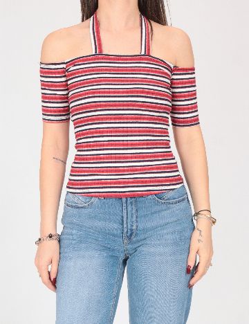 Top Bershka, mix culori