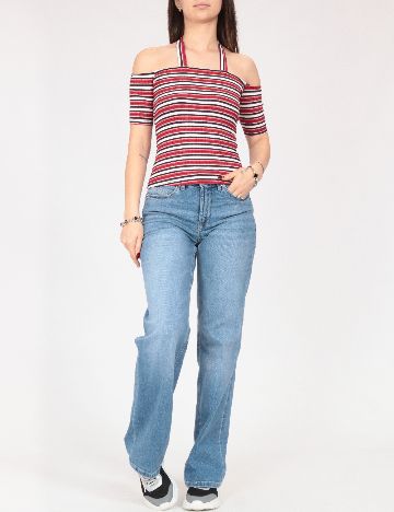 Top Bershka, mix culori
