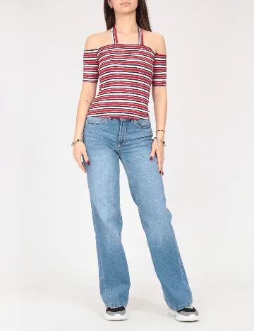 Top Bershka, mix culori