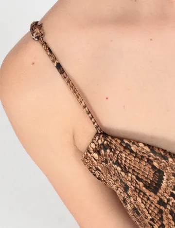 Top Zara, animal print