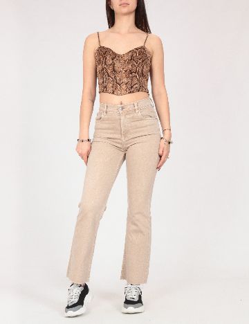 Top Zara, animal print