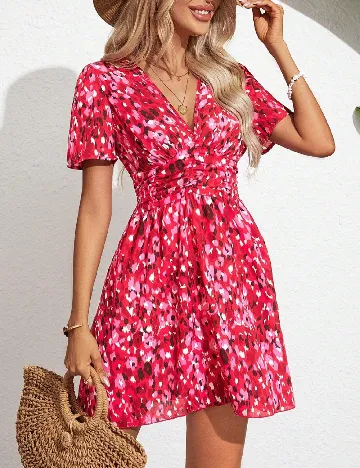 Rochie scurta SHEIN, mix culori